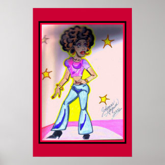 Poster Disco Queen
