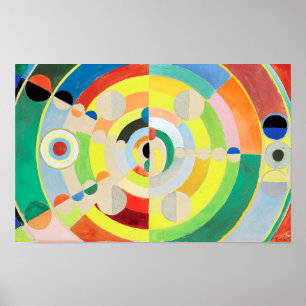 Poster Disco-Relevo Robert Delaunay