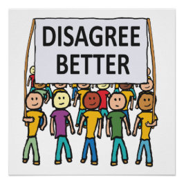 Pôster Discordo melhor