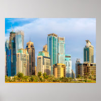 Discos modernos de Dubai Corniche