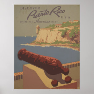 Pôster Discover Puerto Rico