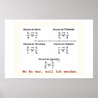 Pôster Discurso Lacaniano