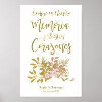 Diseño Conmemorativo Seres Queridos en Español