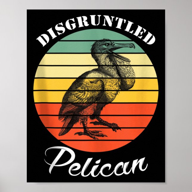 Poster Disntled Pelican Funny Quote Tank Top  (Frente)