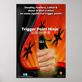 Poster Disparador Ponto Ninja® 1 Folha