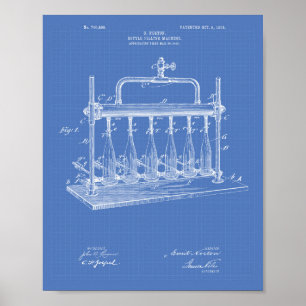 Poster Dispositivo de Enchimento de Garrafas 1903