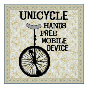 Pôster Dispositivo Móvel Negrito