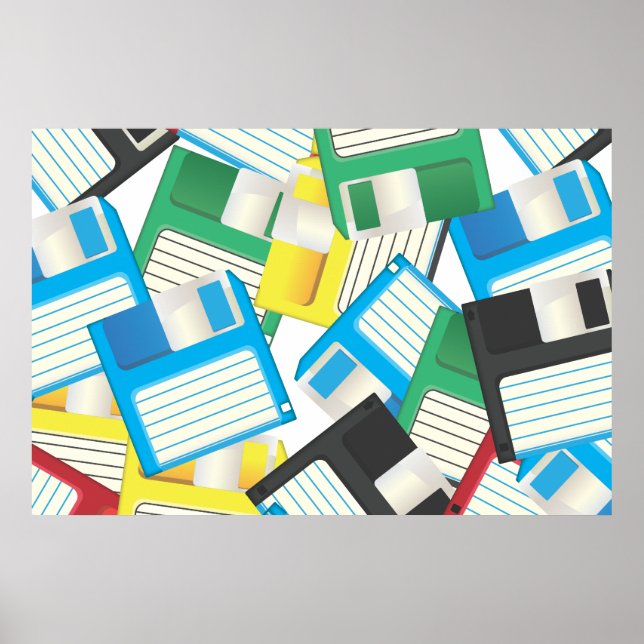 Poster Disquetes (Frente)