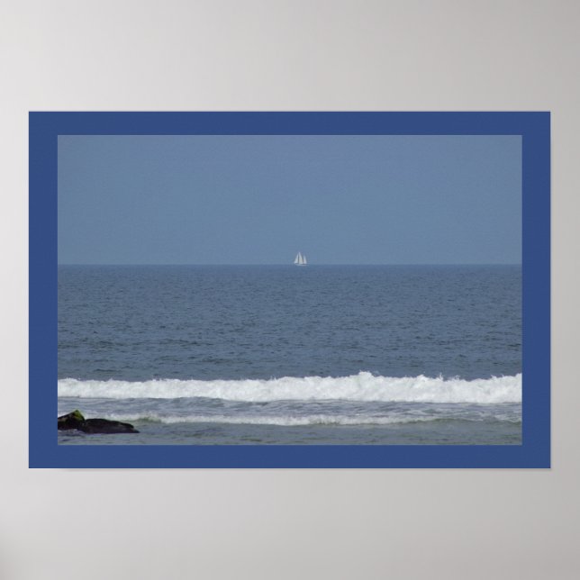 Poster Distant Sailboat (Frente)