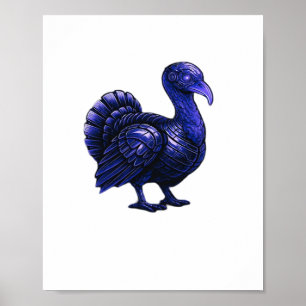 Poster Distopian Turquia Design Clássico de Ação de Graça