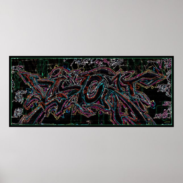 Pôster Distorção (Frente)