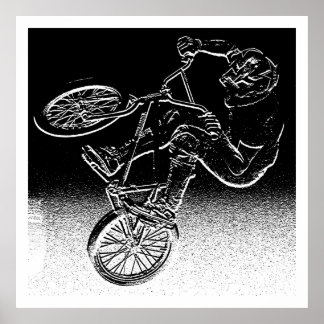 Pôster Distorção BMX, Copyright Karen J WilliamsBMX