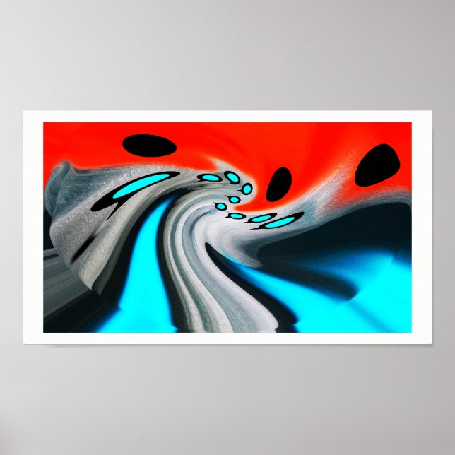 Pôster Distorção cósmica (Frente)