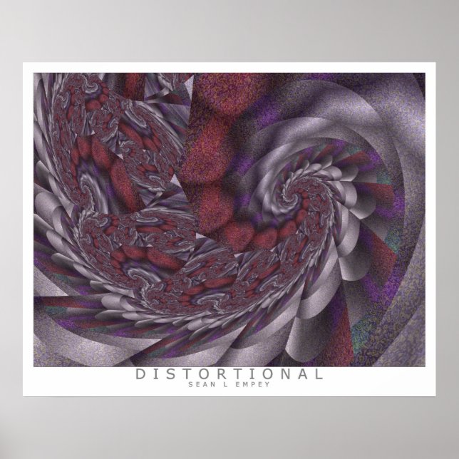 PÔSTER DISTORCIMENTO (Frente)