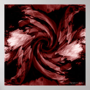 Pôster Distorções turvas 3