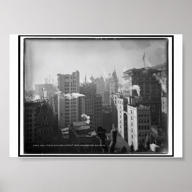 Poster distrito de Nova Iorque, Woodbridge Building (Frente)