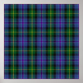 Poster Distrito de Tartan - Ayrshire - Download Digital