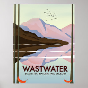 Poster Distrito de Wastwater Lake