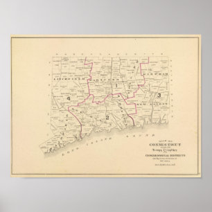 Pôster Distritos do Congresso