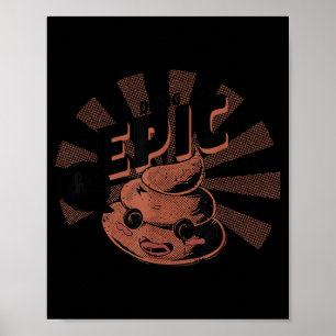 Poster Dito engraçado citação motivacional inspiradora Fa