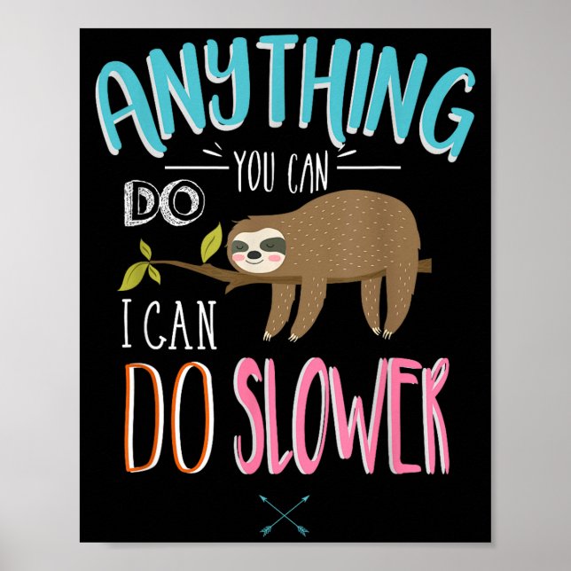 Poster Dito engraçado Qualquer coisa que você possa fazer (Frente)