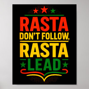 Poster Dito Rasta, Frase Motivacional 