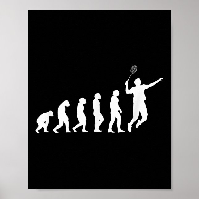 Poster Ditos de Badminton Shuttle _8 (Frente)
