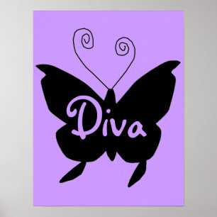 Pôster Diva Butterfly