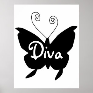 Pôster Diva Butterfly