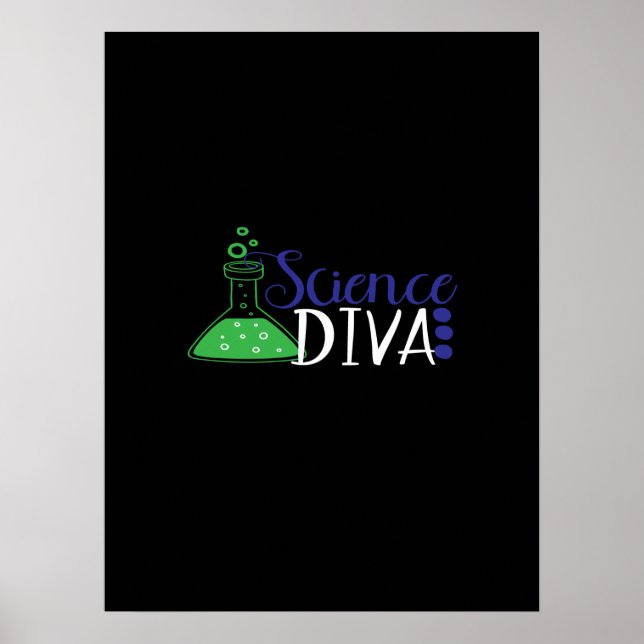 Poster diva da ciência (Frente)