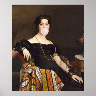 Poster Divã de chiclete Madame Ponselle
