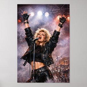 Poster Divã do Pop Elétrico dos Anos 80 em Pleno Som Post