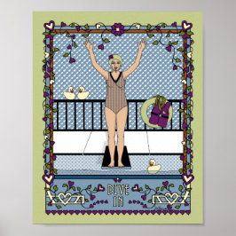 Poster Dive In_A_8x10