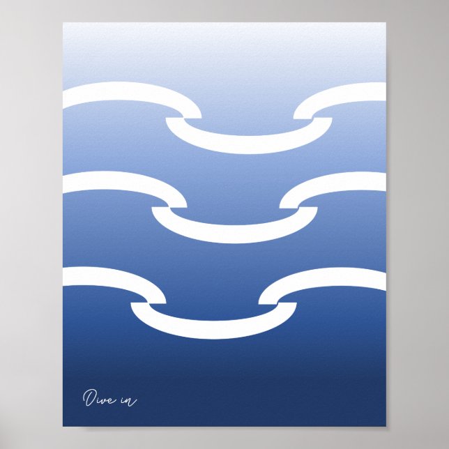 Poster "Dive in" V.2 (Frente)