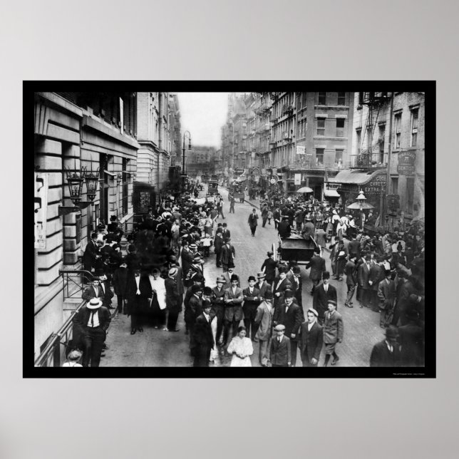 Pôster Diversão de Ano Novo Judaica no Lado Leste de NYC  (Frente)