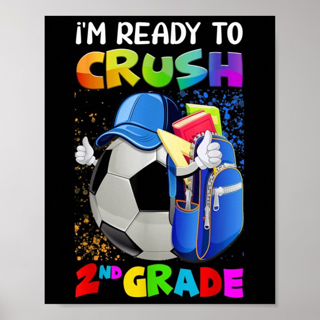 Poster Diversão Estou Pronto Para Dominar 2ª Série Volta  (Frente)