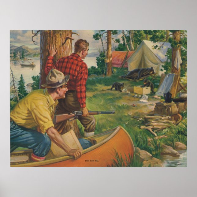 Poster Diversão para todos por Emmett Watson (Frente)