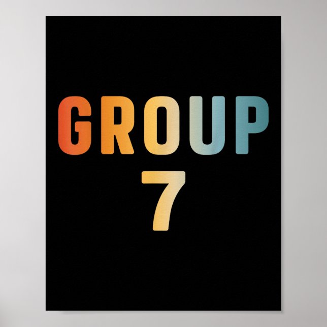 Poster Diverso 67 Meme Seis Sete Número 6 E 7 Grupo 7 Bra (Frente)