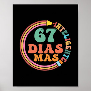 Poster Divertido 67 Dias De Professor De Espanhol Meme Ma