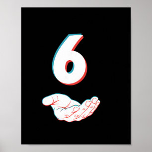 Poster Divertido 67 Seis Sete Meme Casal Correspondente H