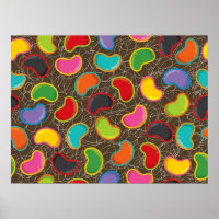 Divertido Jellybean Pop Infantil Colorido e Capric