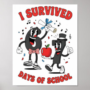 Poster Divertido Seis Sete 67 Escola Meme Números Profess