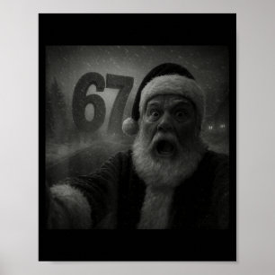 Poster Divertido Seis Sete 6 7 Meme Gen Z Gíria Alfa Papa