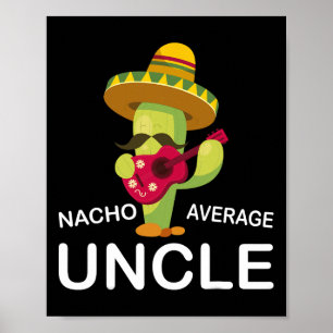 Poster Divertido Tio Hilário Piada Humor Engraçado Nacho