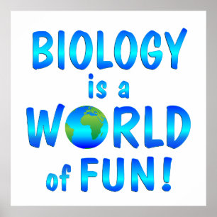 Pôster Divertimento da biologia