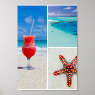 Poster Divertimento da praia