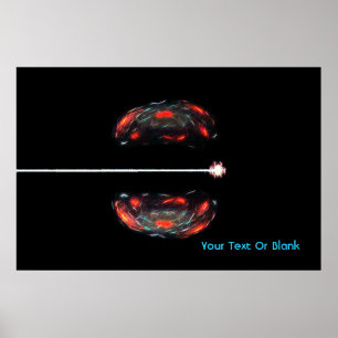 Poster Dividindo O Atom