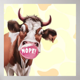 Poster Divino Bovine Torne Seu Próprio Personalizado