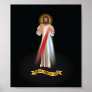 Poster divino do compaixão