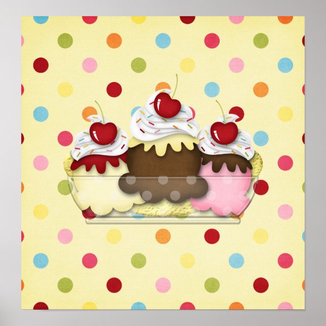 Pôster divisão de bananas (Frente)